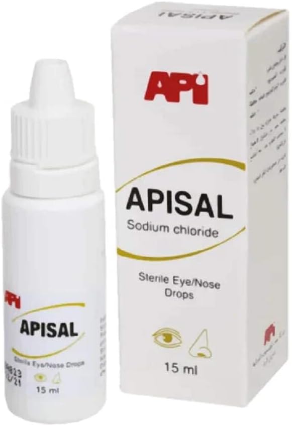 Apisal Sterile Eye and Nose Drops 15 mL