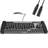 DMX-controller, podiumverlichtingsconsole-controller, 192 kanalen, DMX 512-verlichtingsconsoles, voor het bewerken van podiumverlichtingsprorammen