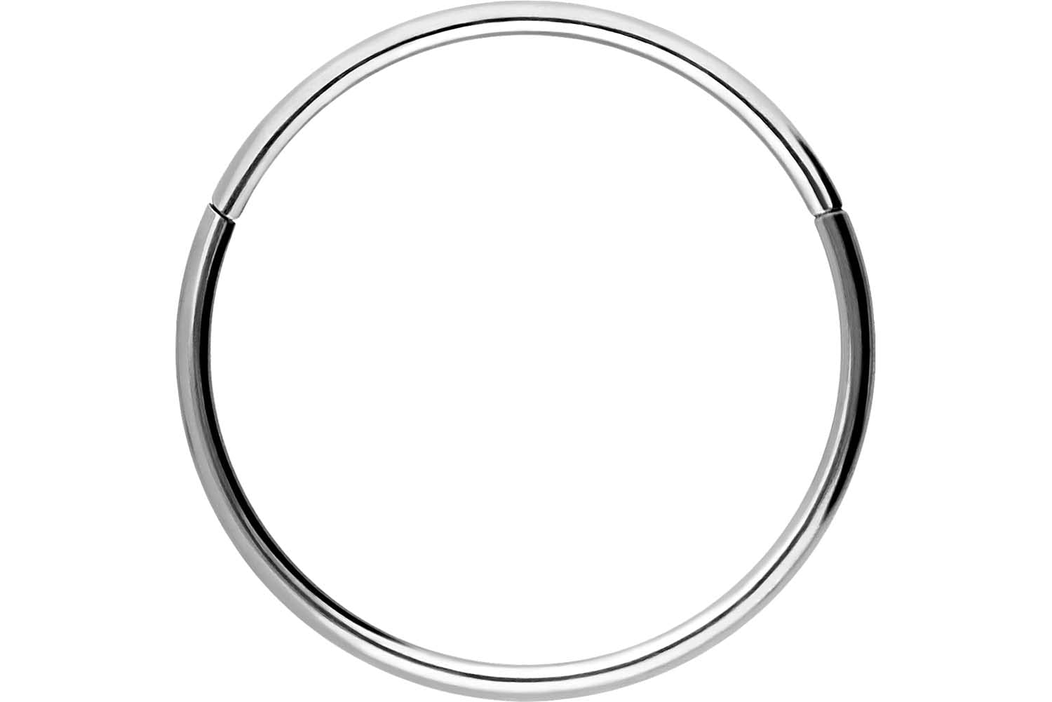 PIERCINGLINE Anillo segmento Clicker de acero quirúrgico – Piercing en oro, plata, rosa, negro o azul – para nariz, tabique, oreja, hélice o tragus — view 42