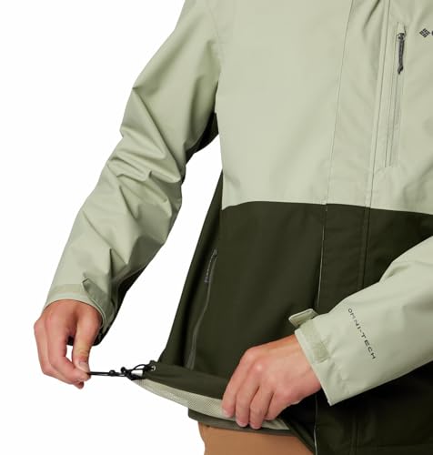 Image of Columbia Men Polyester Standard Length Omni-Tech Hikebound II Hiking and Trekking Waterproof Rain Jacket