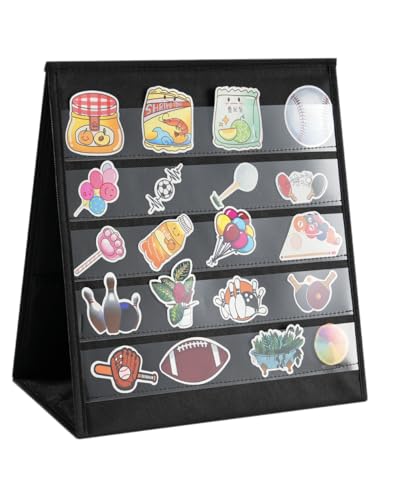 UCEC Foldable 5-Layer Double-Sided Sticker Display Stand