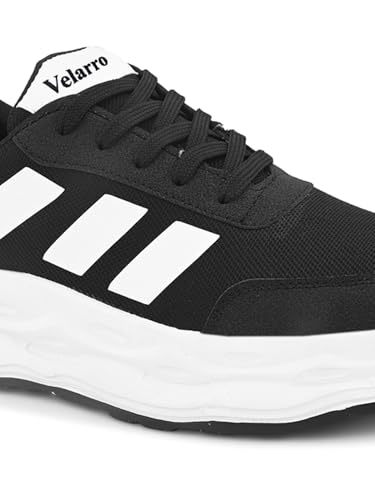 Image of Black Casual Sneakers for Men(AVR25)
