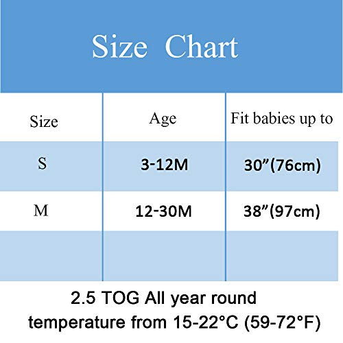 Baby Sleep Sack With Sleeves Wearable Blanket Toddler Cotton Poplin Girl Pink Star 12-24M Kids Sleeping Bag Child Safe 18-30 Monthes Infant Percale Sack Quilted Filling Warm 2.5 Tog All Season #TOP5