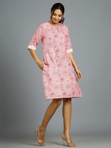 Image of Ravaiyaa - Attitude is everything Womens Soft Crepe Silk Casual Dress Summer Floral Printed Dress Ladies Tank Midi Sundress