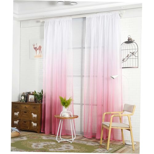 Cortinas visillos de poliéster resistente para ventanas de salón 3