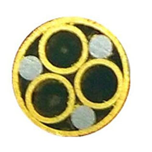 GBNHGYP GZ 6mm Mosaic Pin Rivet Handle Screw, Length 39cm Brass Mosaic Rivet Stud Steel Tube, Industrial DIY Parts 1pc (Color : NO.12)