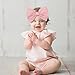 ONENINEDREAM 6'' Large Valentines Bow Baby Headbands Handmade Hairbands with Bows High Stretchy Soft Nylon Headbands Baby Hair Accessories for Infant Baby Girls Red Light Pink Heart