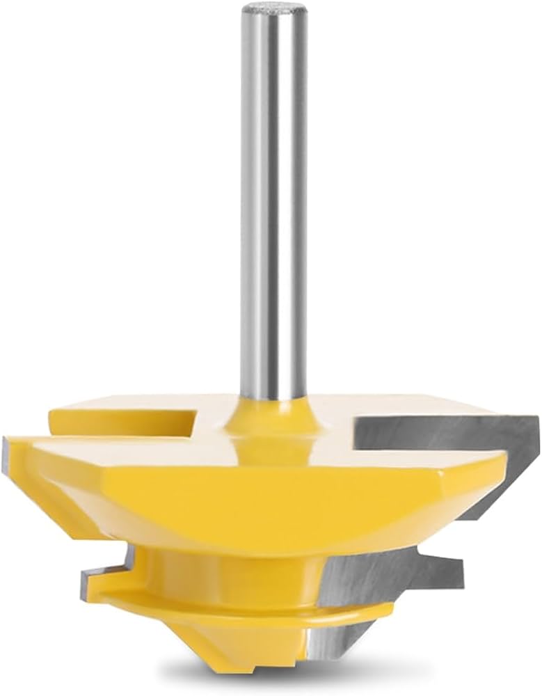 Amazon | Xishuihe 45度ロックマイタールータービット3点セット 1/4 Amazon | Xishuihe 45度ロックマイタールータービット3点セット 1/4