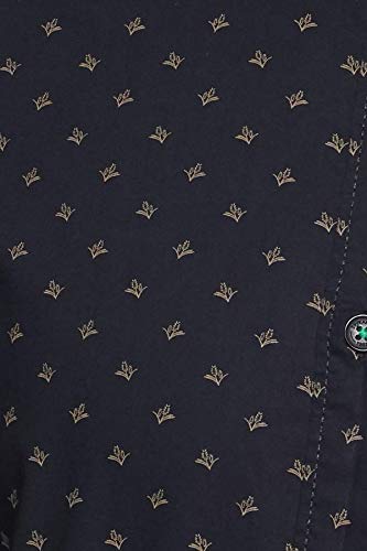 Image of Spykar Men's Printed Slim Fit Cotton Casual Shirt