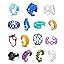 15 Y2K Colorful rings 15 Y2K Colorful rings