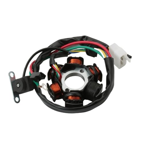 Stator magnétique 6 bobines scooter 50cc 2-St Dio 50 AF17 SFX50 - 4