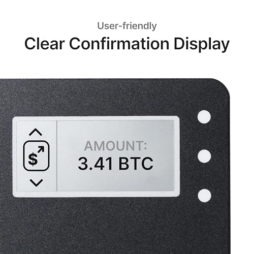 SecuX Shield Bio Crypto Hardware Wallet - Sichere biometrische Authentifizierung, Kühlspeicherkarte für NFT, Bitcoin, Ethereum, Cardano, ERC20, BEP20 und mehr