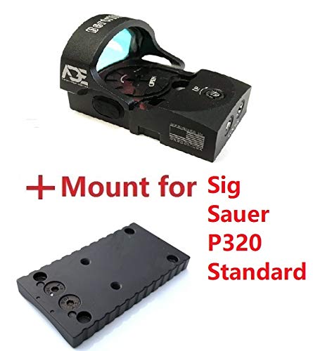 Ade Advanced Optics Bertrillium RD3-013 Red Dot Reflex Sight for Sig Sauer Standard P320 Handgun Pistol