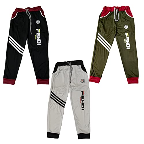 Image of Boys Track Pants Pack of 3