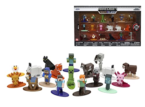 Jada Toys 33694 Minecraft Caves And Cliffs 1.65 Inch 18-Pack Series 8 Die-Cast Figures, Toys thumb #1