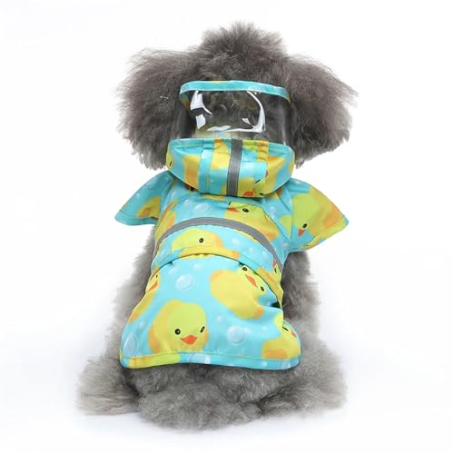 Veste de pluie pour chien M imperméable jaune à capuche - 6