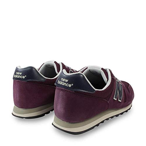 New Balance Tênis 373 Masculino, 40, Bordô/Preto
