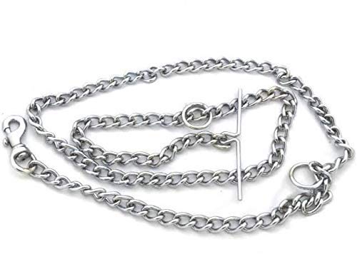 Pet Fab Durable Dog Leash Chain with Chrome Finishing and Alloy Hook 5 Feet Long for Medium and Large Breed Dogs(Silver) (B084GTRTJX) Amazon Price History, Amazon Price Tracker
