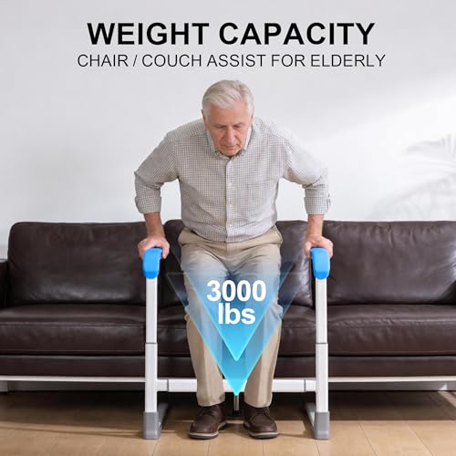 Couch Stand Assist Aid for Elderly, Help Get Up Out from Chairs for Seniors, Adjustable Height and Width - Image 5