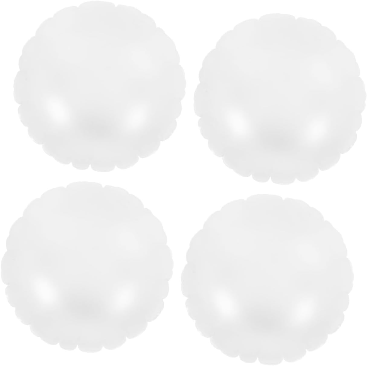 PRETYZOOM 4pcs Water-Resistant Inflatable Pillow Insert for Outdoor Camping Living Cushion