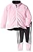 Adidas Baby Girls' Iconic Tricot Jacket and Pant Set