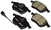 Bosch BC687A QuietCast Premium Ceramic Disc Brake Pad Set For Select Audi 100 Quattro, A4 Quattro, A6, A8, A8 Quattro, TT, TT Quattro; Volkswagen Beetle, Golf, Jetta; Front
