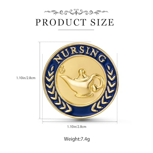 Image of Doctor Nurse Cartoon Pin,Medical Enamel Brooch Jewelry for Nursing Student Backpack Lapel Badge Gifts