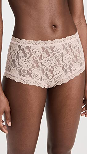 hanky panky Women's Signature Lace High Rise Boy Shorts2