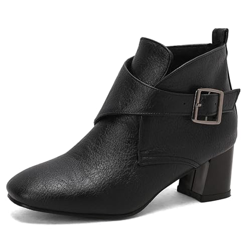 Bottines Chelsea à talon bloc idéales pour le bureau et les sorties