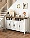 Marsail Sideboard Buffet Cabinet with Storage, 55