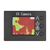 MLX90640 - Termocamera digitale a infrarossi LCD da 1,8 pollici, strumento portatile per rilevamento della temperatura, telecamera termica compatta per ispezione edilizia