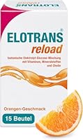 ELOTRANS reload - isotonische Elektrolyt-Glucose-Mischung - Nahrungsergänzungsmittel mit Magnesium, Kaliumchlorid, Cholin und B-Vitaminen - 1 x 15 Beutel