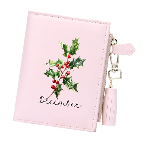 Customized Wallets for Women Birthday Flower Theme,Valentine's Day Gift for Lover, Girlfriend, Birthday Gift for Friends and Familyt 0470l