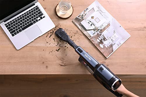 Swiss Pro+ Staubsauger Akku- kabellos Akkustaubsauger - Auch als Handstaubsauger Akku - Hohe Saugleistung: 25 kPa - 250W Akkusauger Kabellos - Schwarz - 0,7L – Bild 6