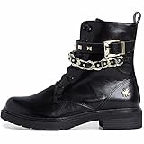 FEEL ME Fußbett Marco Tozzi Damen by Guido Maria Kretschmer 2-2-85217-27 Mode-Stiefel, Black/Gold, 39 EU