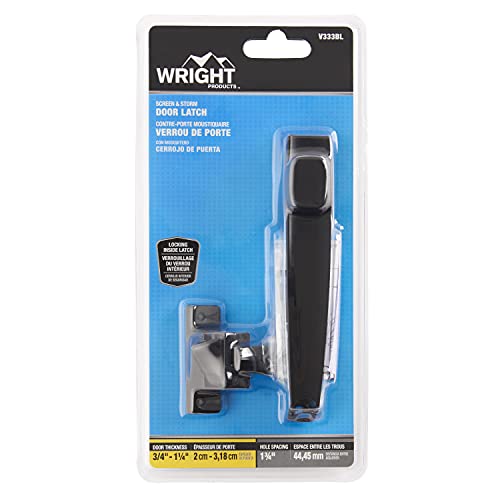 Wright Products Vf333Bl Free Hanging Push Button Handle, Black #TOP1