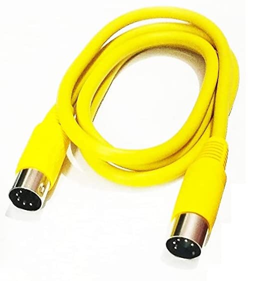 RADIOSHACK 5 Pin Midi to Midi DIN Cable Audio MIDI Cable 1 Meter / 1
