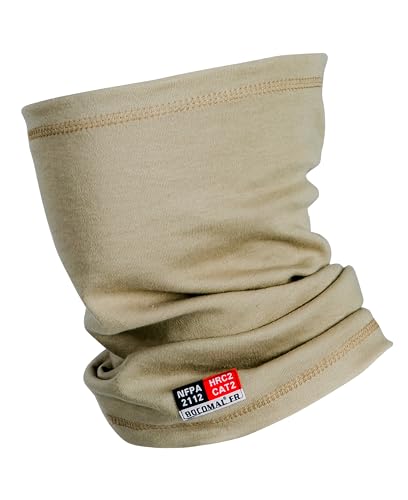 Image of BOCOMAL FR Neck Gaiters Face Mask 7oz Mightweight Flame Resistant Welding Hood NFPA2112 CAT2