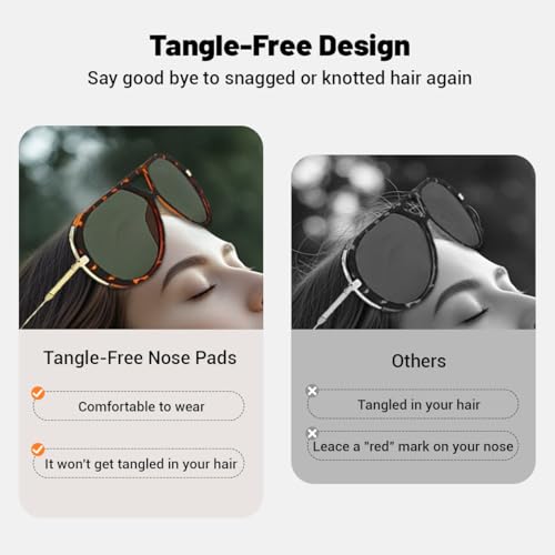 Panther Aviator Sunglasses for Women Men, Oversized Pilot Sunglasses Vintage Retro Shades2