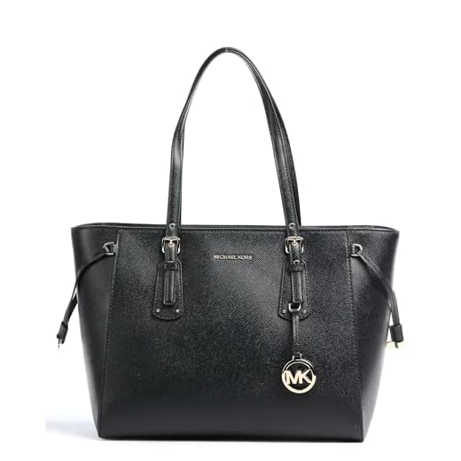 Michael Kors Voyager - Borse Tote Donna, Nero (Black), 15x26x35 cm (W x H L)