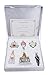 Wedding Collection Set of 6 Glass Old World Christmas Ornament 14011