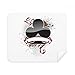 Playing Cards Gambling Utensils Chips Pattern Cleaning Cloth Screen Cleaner 2pcs Suede Fabric