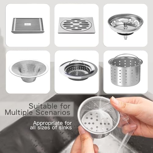 Bolsas desechables para colador de cocina, 300 unidades miniatura 2