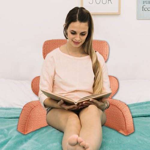Support dorsal pour le repos au lit et coussin de lecture ergonomique - 3