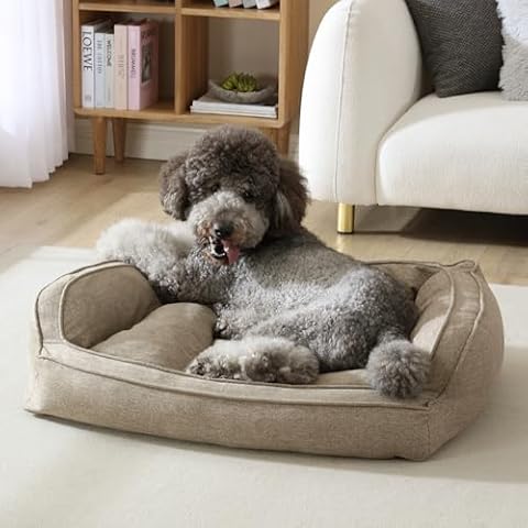 Arlee Memory Foam Sofa Style Pet Bed Cover