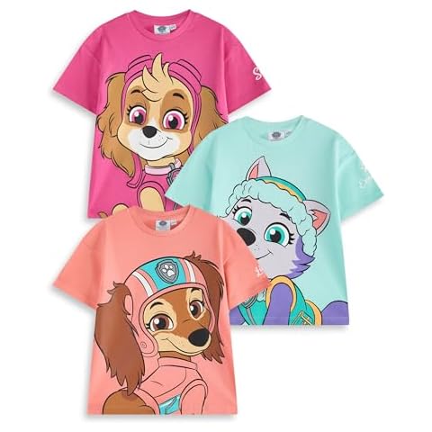Paw Patrol Girls T-Shirt Set for Kids Cover