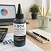 BCH Premium Black Stamp Ink Refill | Quick-Dry Permanent & Waterproof Ink Formula for Self Inking Rubber Stamps, Stamp Pads, Notary Supplies, Stamp Ink | 2.5 oz Bottle – Office & Business Use