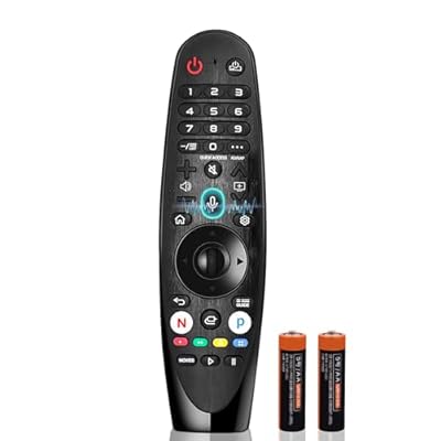 Voice Magic Remote Control for LG MR20GA AKB75855501with Voice and Pointer Also Universal for MR19BA MR21 MR22 MR23 MR24 GA GN GC MR18BA MR650A, with Pointer Function