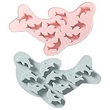 BESTYASH 2 pièces Moule à Glace Silicone Forme de Outil de Cuisine pour Chocolat Glaçon...