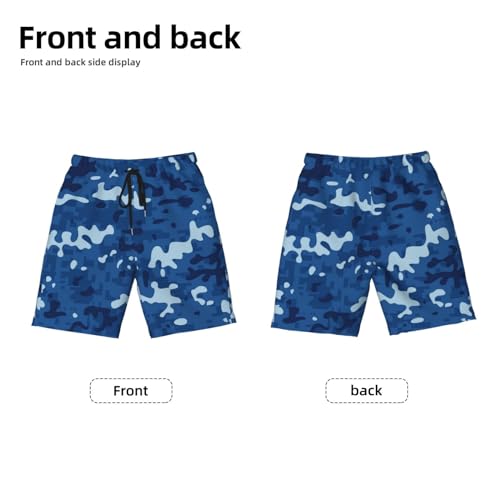 Boy Swim Trunks Teens Boy Beach Board Shorts Truck Tractor Quick Dry Bathing Suit Swimwear2